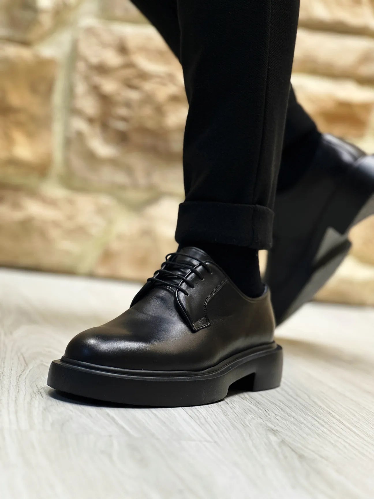 chaussure en cuir tres comfortable 3